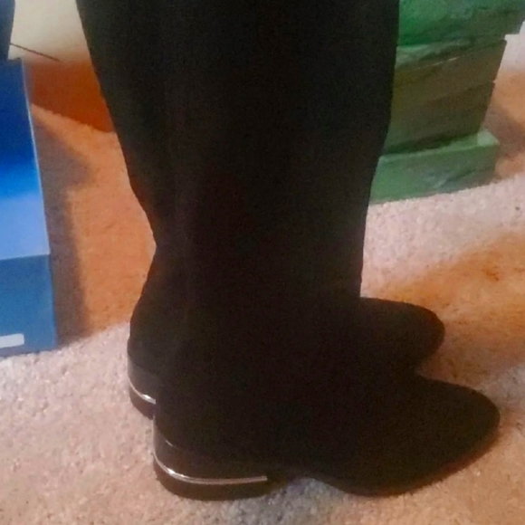 Paige over the knees sued boots - Picture 1 of 7